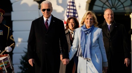 Joe Biden, US president Joe Biden, Joe Biden and Jill Biden, Joe Biden and Jill Biden relationship, Joe Biden and Jill Biden marriage, Joe Biden and Jill Biden Christmas tradition, Joe Biden and Jill Biden love, indian express news