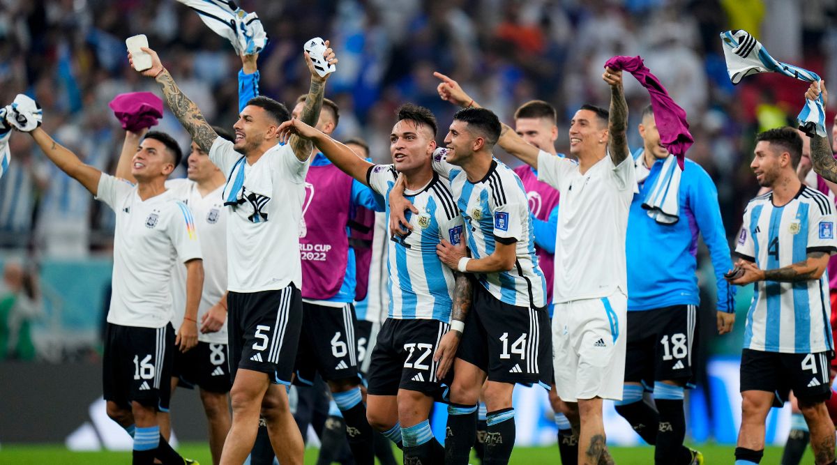 Lionel Messi scores in 1000th career game as Argentina reaches