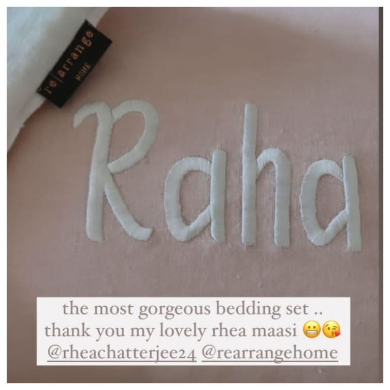 Alia Bhatt’s daughter Raha has an adorable bed set-up, see picture ...