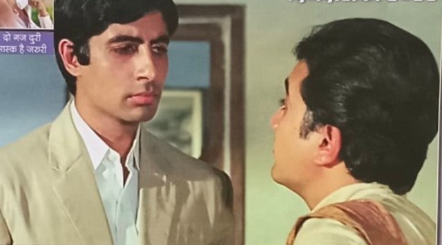 Amitabh Bachchan was screamed at for his 'unusually red lips' on Anand Set