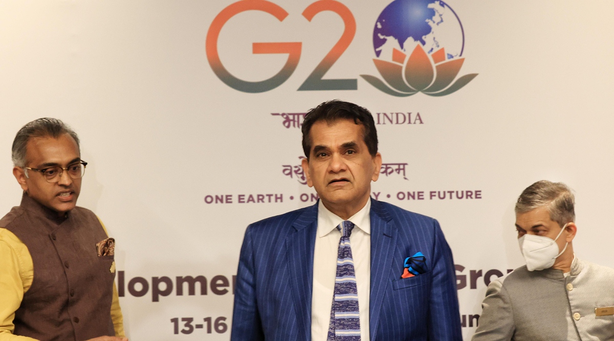 Ahead Of Dgw Meet G 20 Sherpa Amitabh Kant Highlights Concern Over Deteriorating Aqi In City 