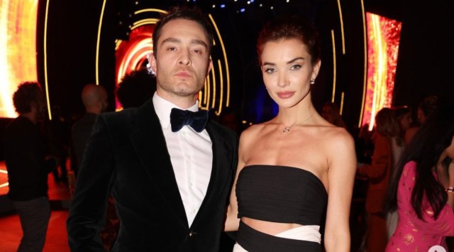 Amy Jackson and Ed Westwick at Red Sea International Film Festival (Image:Ed Westwick/Instagram)