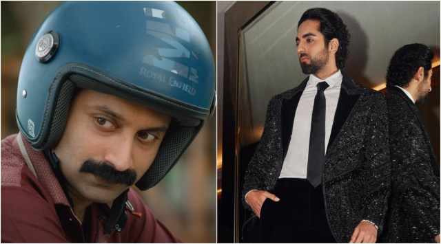 Ayushmann Khurrana wants to work with Fahadh Faasil (Image: Still from Kumbalangi Nights trailer and Instagram/Ayushmann Khurrana)
