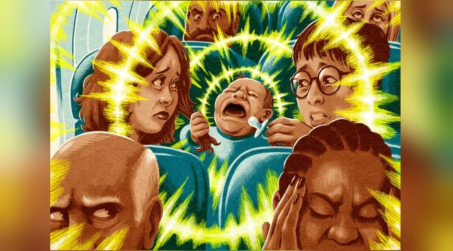 For some travelers, nothing can kill that premium-cabin buzz quicker than an infant next to them. But for parents, despite the overwhelming opposition (and glaring side-eye), seats in the front of the plane can be golden. (Brian Britigan/The New York Times)