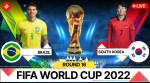 FIFA World Cup 2022 | World Cup 2022 | FIFA 2022 | Brazil vs South Korea | Round of 16