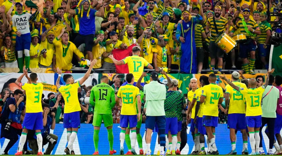 FIFA World Cup 2022: Brazil fans celebrate team's victory in opening match  against Serbia