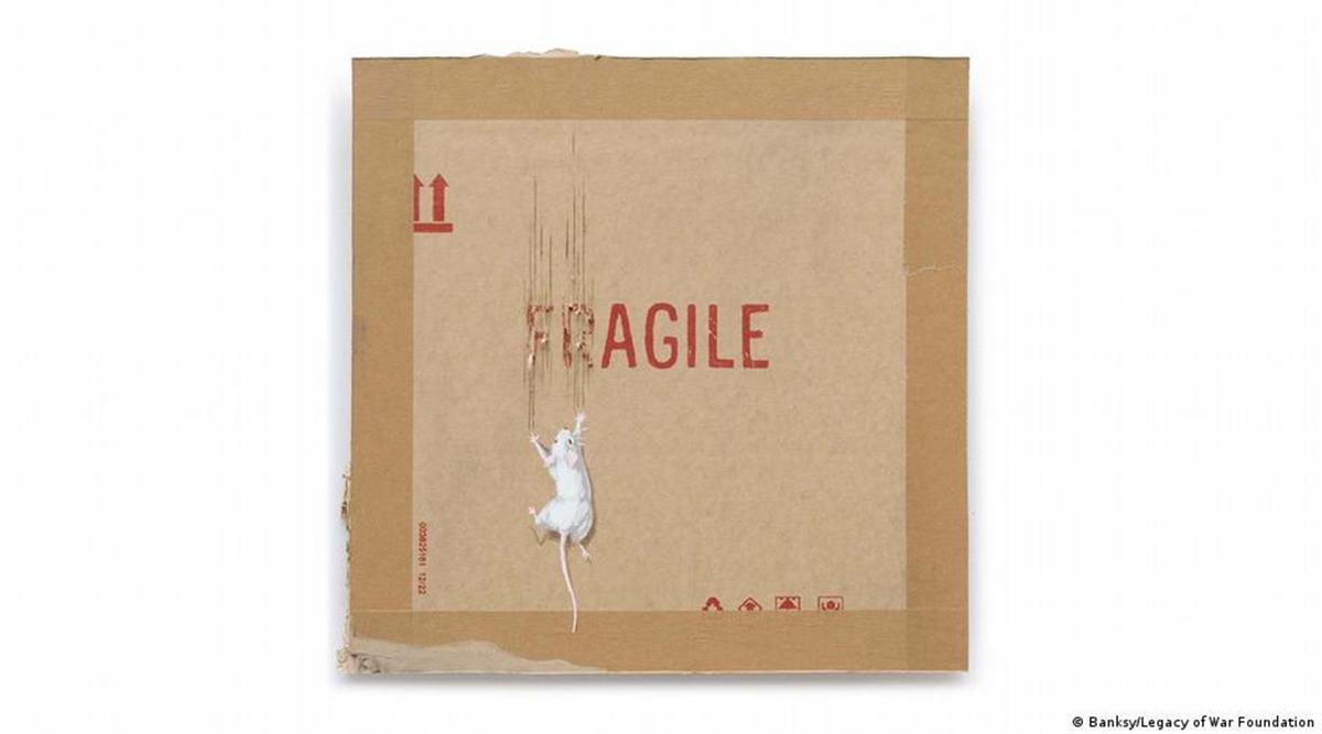 Banksy: Street artist sells prints for Ukraine | Art-and-culture