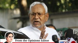 Bihar Chief Minister Nitish Kumar.