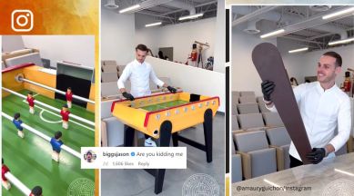 Celebrated pastry chef Amaury Guichon, chocolate foosball table, FIFA World Cup, chocolate sculpture, realistic, football, world cup, viral, trending, Indian Express