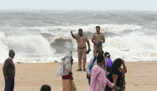 Cyclone Mandous: Heavy showers, trees uprooted as cyclone makes ...