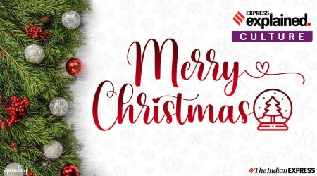 merry christmas, why do we say merry christmas, history of christmas greetings, war on christmas, express explained, indian express