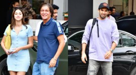 Ananya Panday- Chunky Pandey- Aditya Roy Kapur