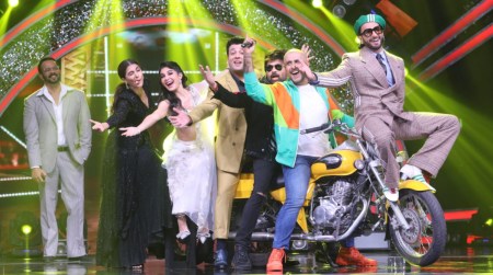 Ranveer SIngh- Rohit Shetty- Cirkus promotions- Indian Idol