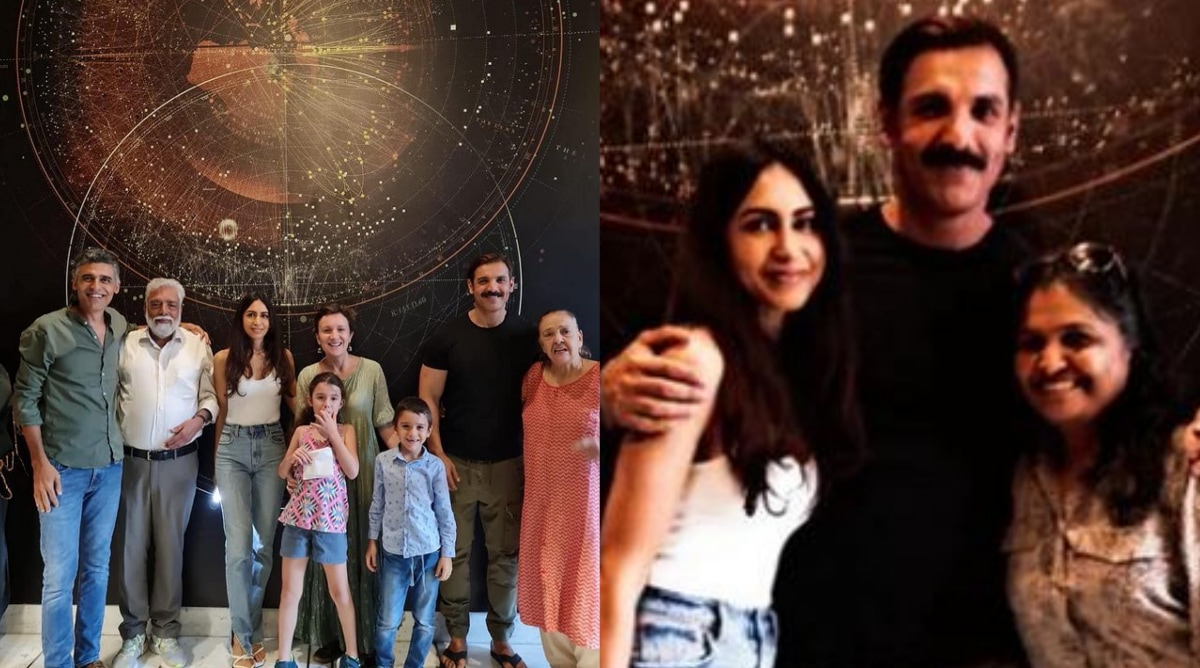John Abraham's wife Priya Runchal shares rare family portrait ahead of New Year celebrations. See here | Bollywood News - The Indian Express