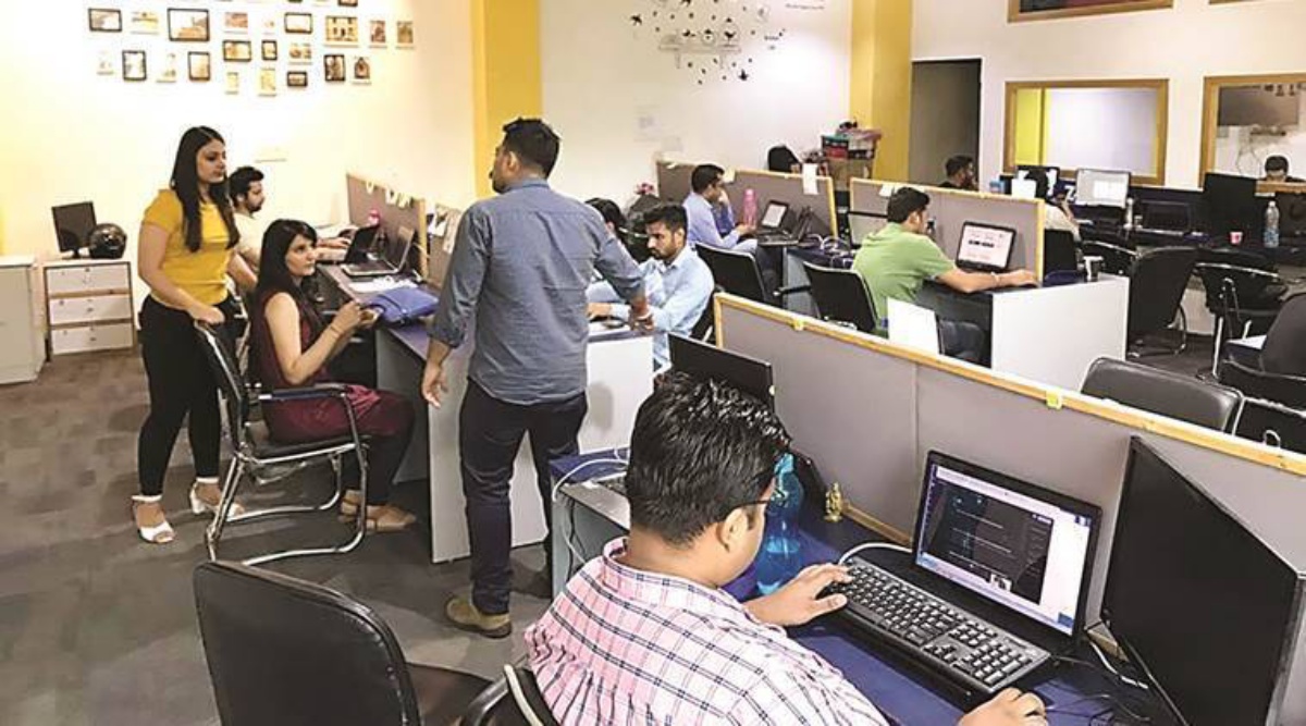 pune news, office space, indian express