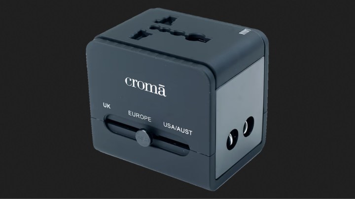 Croma 2.1 Amp Universal Dual USB Wall Charging Adapter