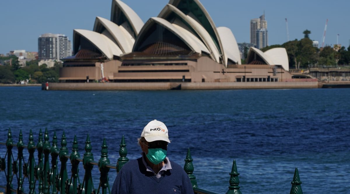 Prior to the pandemic, over a million people would join the festivities on the ground in Sydney (Reuters)