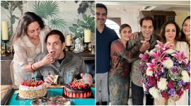 Dharmendra's 87 birthday celebration