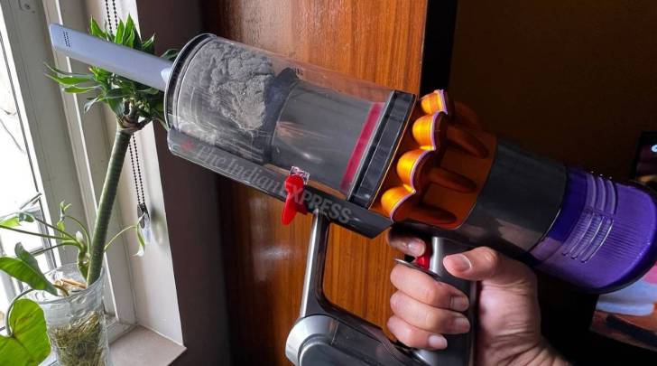 Dyson V15 Detect is seen in this file photo