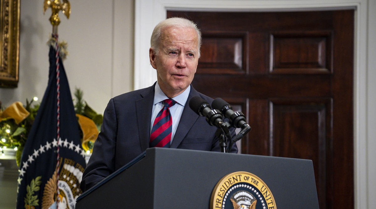 President Joe Biden hailed the latest jobs report in remarks at the White House in Washington on Friday (New York Times)