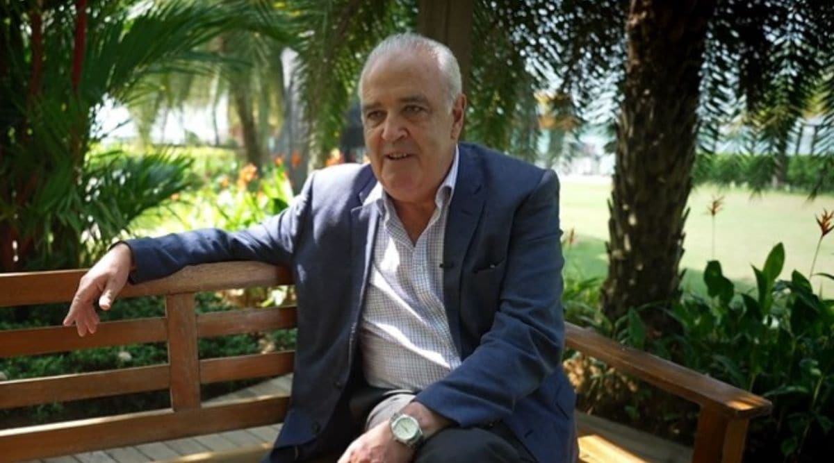 I think I just ran out of gas: Auctioneer Hugh Edmeades talks about his  fall during the IPL Mega Auction | Cricket News - The Indian Express