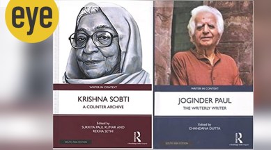 Routledge Writer in Context series, writers Krishna Sobti and Joginder Paul, Krishna Sobti: A Counter Archive, Joginder Paul: The Writerly Writer, books, book reviews, eye 2022, sunday eye, indian express news