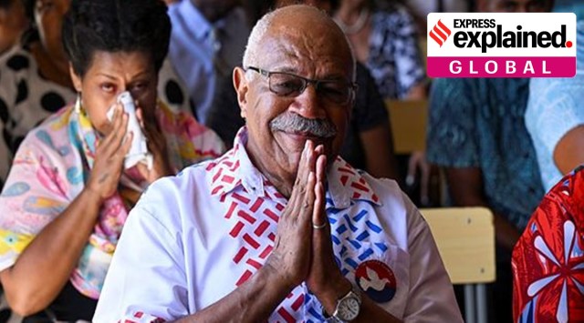 Born on September 13, 1948, Sitiveni Rabuka resides in Suva but originally came from the village of Drekeniwai, on Vanua Levu, the second-largest island of Fiji. (AP)
