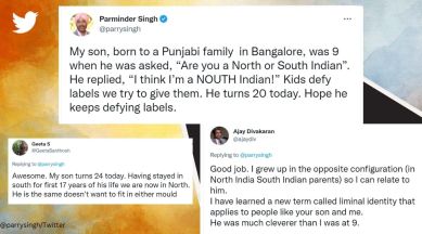 Former Google MD shares anecdote where son was asked if he is north or south  Indian. Netizens relate to his reply