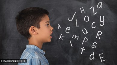 children speaking, children speech, children language, foster children, indian express news