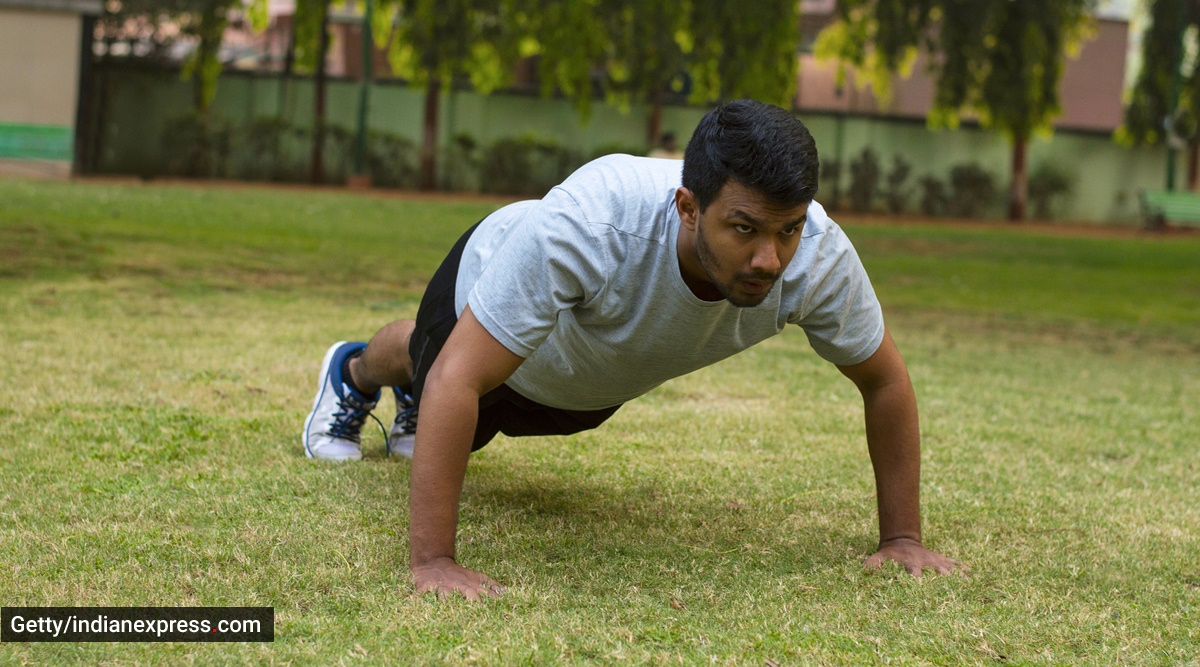 Today's workout: This push-up will relieve stress