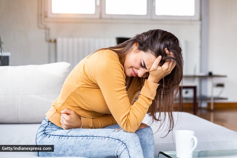 painful periods, period pain, pain during periods, menstrual cramps, menstrual cramps and infertility, what causes period pain, are period pains harmful, indian express news