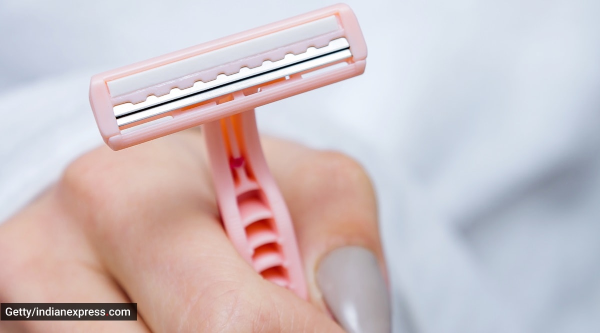 What is the correct way to shave the intimate area without dealing with