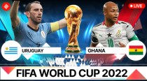 FIFA WC: Uruguay double lead, go 2-0 up against Ghana