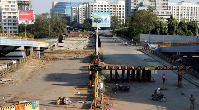BJP MLA Sunil Rane raised the calling attention motion, informing the Assembly about the traffic jams affecting western suburbs following the closure of the bridge on November 7. (Express Photo by Amit chakravarty)