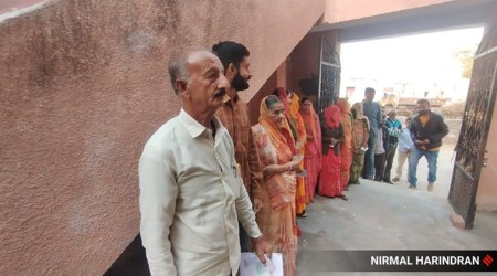 Voters line up as Gujarat goes to polls in first phase of elections