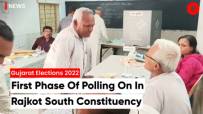 Gujarat Elections 2022: First Phase Of Voting Going On In Rajkot South Constituency, Gujarat