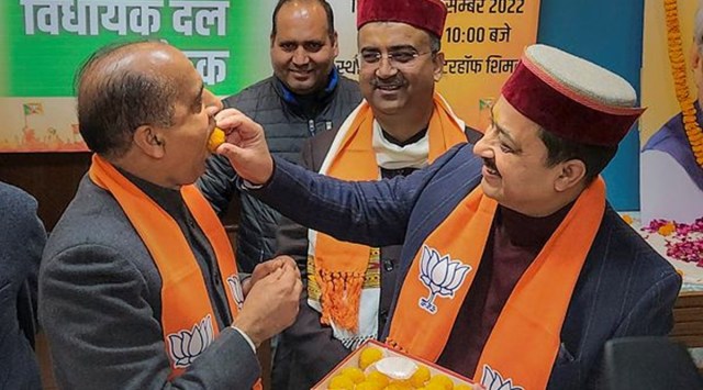 Himachal Pradesh, Himachal Pradesh Assembly, Himachal Pradesh Congress, Sukhvinder Singh Sukhu, Rajendra Vishwanath Arlekar, Punjab news, Chandigarh, Indian Express, current affairs