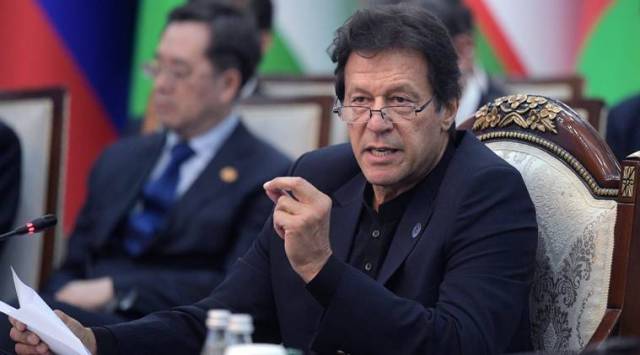 Former prime minister Imran Khan's party on termed it as a "joke" (Express Photo)