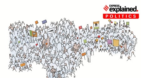 The BJP will try to present the G20 summit as evidence of India’s growing global stature under Modi’s leadership. The government’s ongoing tussle with the Supreme Court could intensify further next year. (Illustration: Mithun Chakraborty)