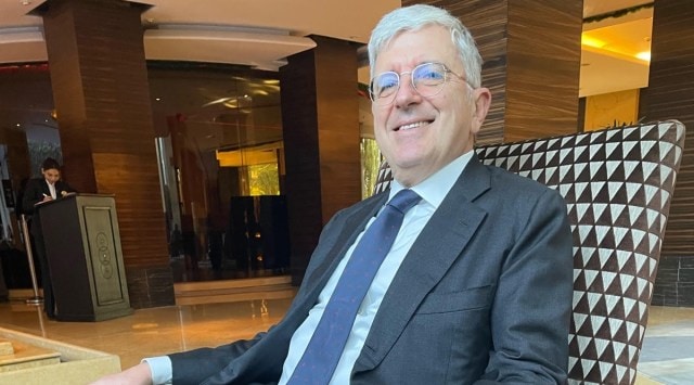 Italian envoy Vincenzo de Luca (Express Photo)