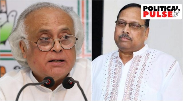 Congress leader Jairam Ramesh (left) and Trinamool Congress’ Sukhendu Sekhar Ray (right)