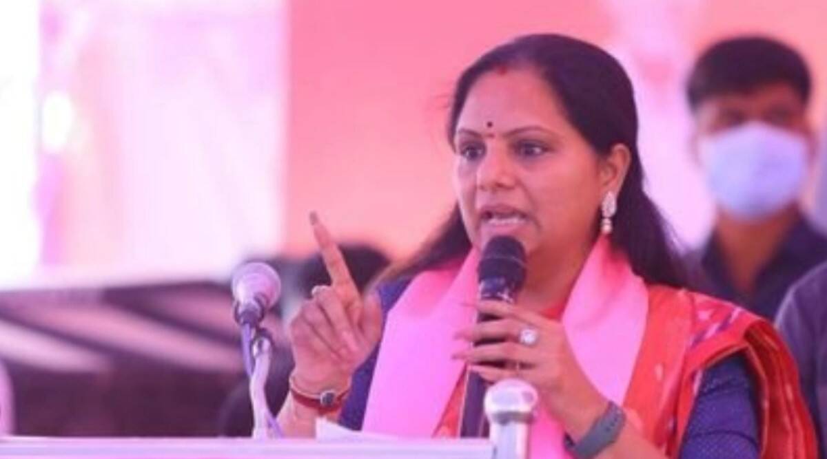Telangana Member of Legislative Council K Kavitha