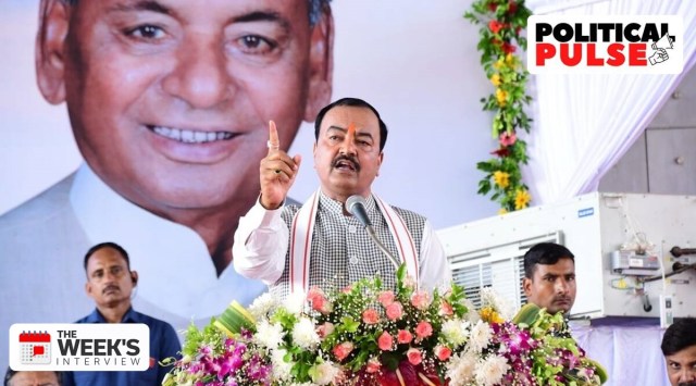 Keshav Prasad Maurya, the BJP's OBC face in UP and Deputy CM. (File)