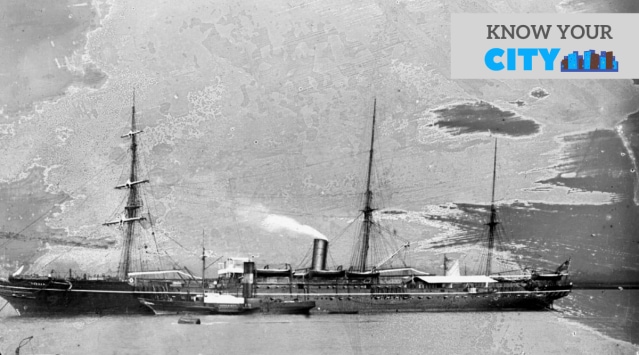 ‘City of Poonah’ in 1886 at Gravesend Reach, River Thames, London. (Picture: Royal Museum Greenwich)