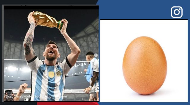 Lionel Messi’s FIFA World Cup post becomes most liked on Instagram, The Egg, Messi beats egg, Argentina, France, FIFA World Cup 2022, Messi wins World Cup, most liked photo on Instagram, viral, trending, Indian Express