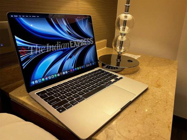 An Apple Macbook Air M2 can be seen in this file photo 