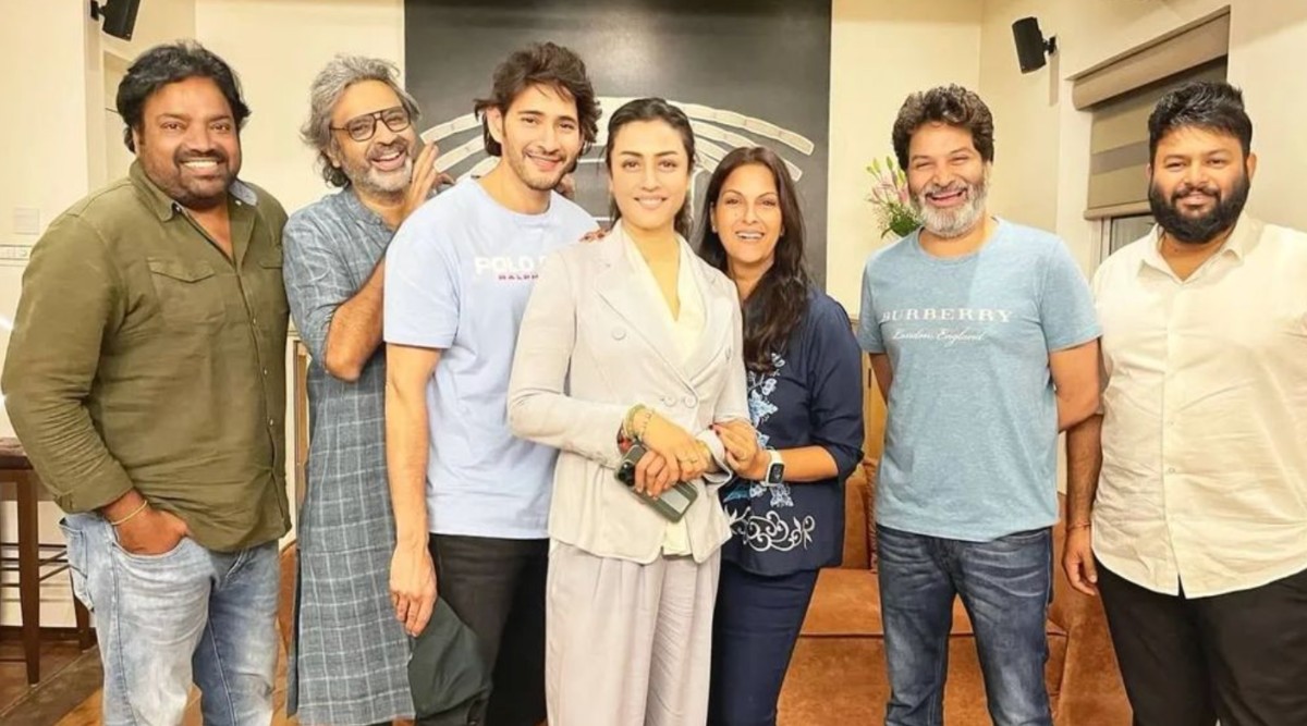 Inside Mahesh Babu, Namrata Shirodkar, Trivikram and Thaman's ...