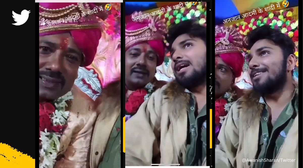 Man gatecrashes wedding and asks groom if he can eat food. His reply wins hearts of netizens