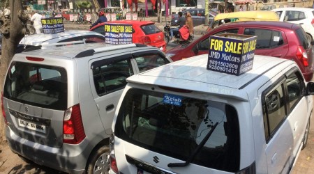 Many new companies are also entering the pre-owned car segment. (Express photo)