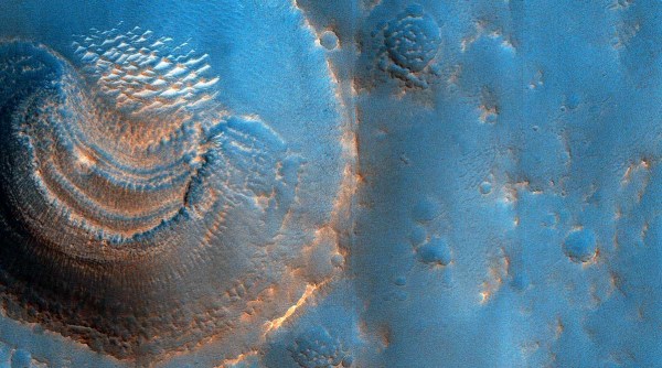 ناسا ، حفرة المريخ ، الأشكال